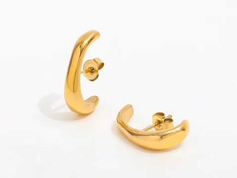 Aretes Luna Creciente