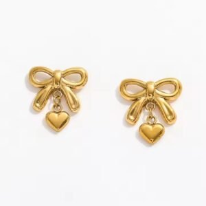 Aretes Lazo de Oro
