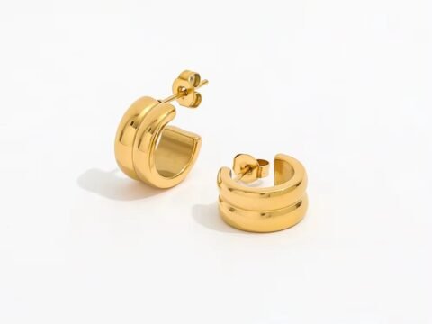 Aretes Oro Solar